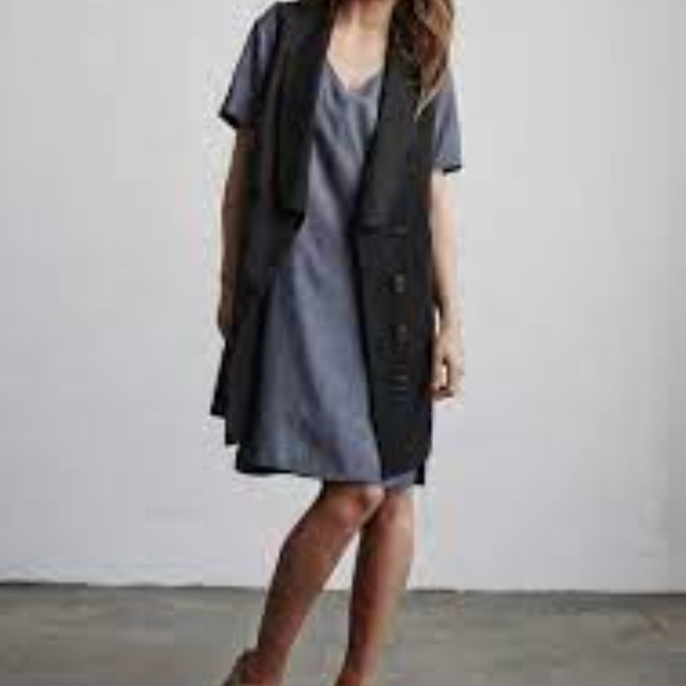 VETTA Vest Dress Capsule Wardrobe Essential - Picture 2 of 6